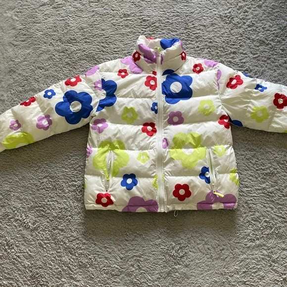 Indie flower puffer jacket - Picture 1 of 1